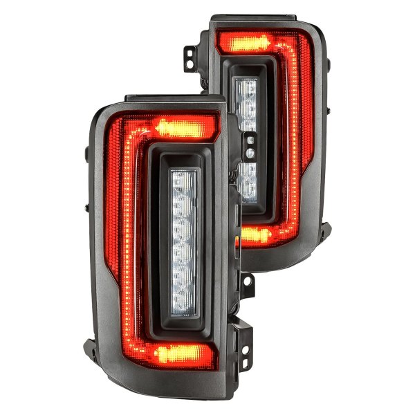 Oracle Lighting® - Black/Red LED Tail Lights