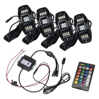 Oracle Lighting® - Bluetooth RF Multicolor LED Rock Light Kit