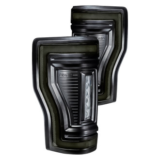Oracle Lighting® - Driver and Passenger Side Black/Smoke LED Tail Lights