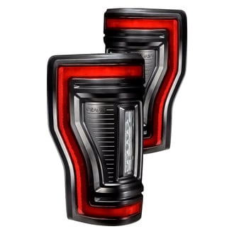 Oracle Lighting® - Driver and Passenger Side Black/Red LED Tail Lights
