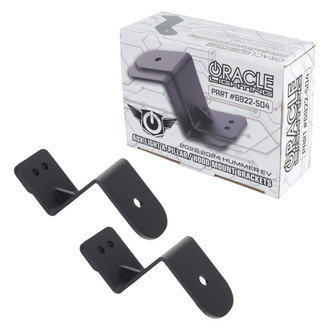 Oracle Lighting® - Galvanized Steel A-Pillar Mounts for 3" LED Lights