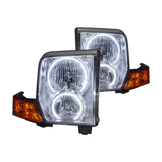 Oracle Lighting® - Chrome Crystal Headlights with Color Halo