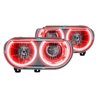 Oracle Lighting® - Chrome Crystal Headlights with Color Halo