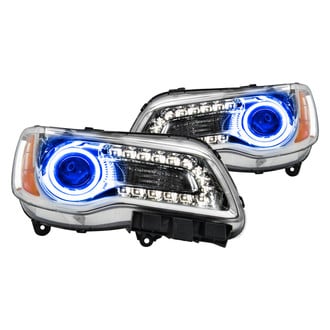 Oracle Lighting® - Chrome Projector Headlights with Color Halo