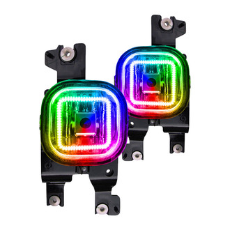 Oracle Lighting® - Factory Style Fog Lights with ColorSHIFT Dynamic SMD LED Halos Pre-installed