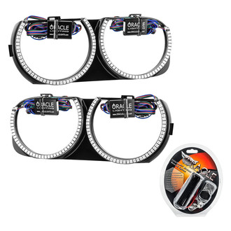 Oracle Lighting® - SMD Waterproof ColorSHIFT Bezel Dual Halo kit for Headlights