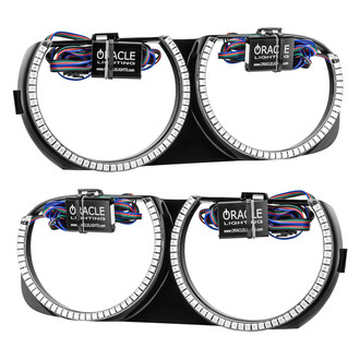 Oracle Lighting® - SMD Waterproof ColorSHIFT Bezel Dual Halo kit for Headlights