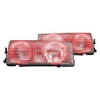 Oracle Lighting® - Chrome Crystal Headlights with Color Halo