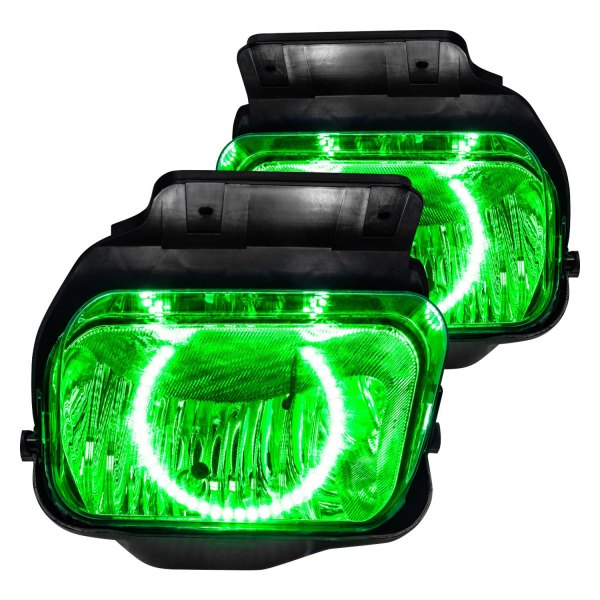  Oracle Lighting® - Factory Style Fog Lights with Green Plasma LED Halos Pre-installed