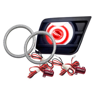 Oracle Lighting® - SMD Waterproof Red Halo Kit for Fog Lights