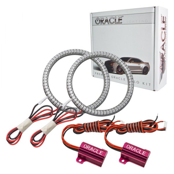 Oracle Lighting® - SMD Waterproof Red Halo Kit for Fog Lights