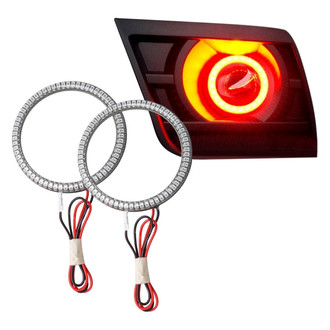 Oracle Lighting® - SMD Waterproof Red Halo Kit for Fog Lights