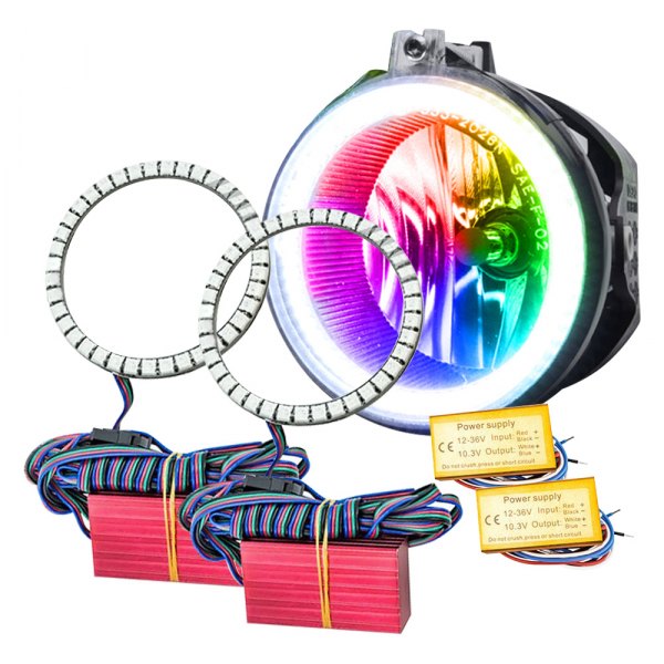 Oracle Lighting® - SMD Waterproof ColorSHIFT Halo Kit for Fog Lights