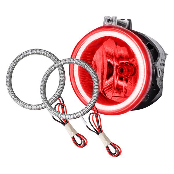 Oracle Lighting® - SMD Waterproof Red Halo Kit for Fog Lights