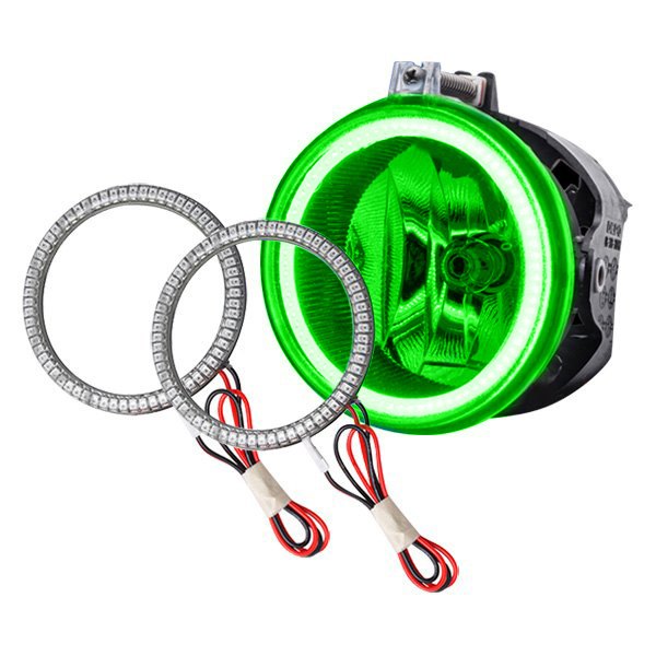Oracle Lighting® - SMD Waterproof Green Halo Kit for Fog Lights