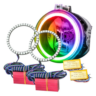 Oracle Lighting® - SMD Waterproof ColorSHIFT Halo Kit for Fog Lights