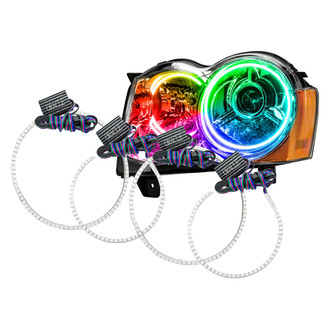 Oracle Lighting® - SMD ColorSHIFT 2.0 Dual Halo kit for Headlights