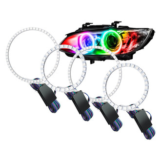Oracle Lighting® - SMD ColorSHIFT Simple Dual Halo kit for Headlights