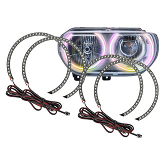 Oracle Lighting® - Dynamic Color Dual Halo Kit for Headlights