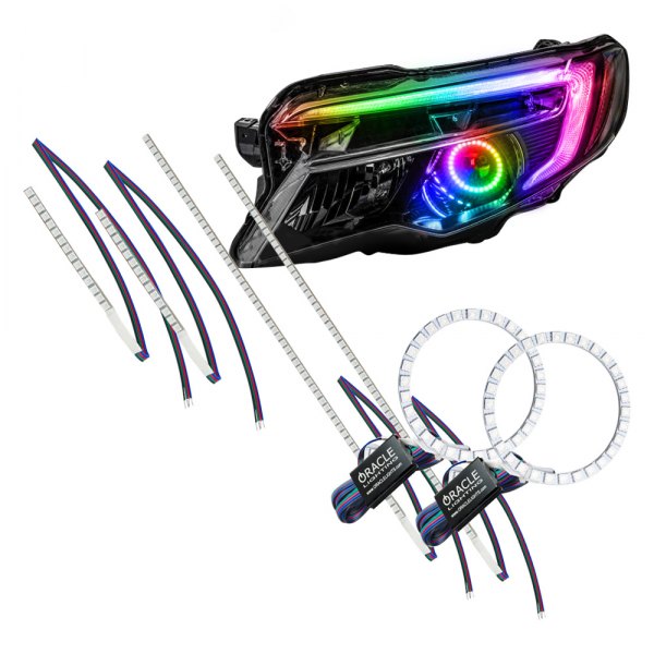 Oracle Lighting® - SMD ColorSHIFT 2.0 Halo Kit with DRL for Headlights