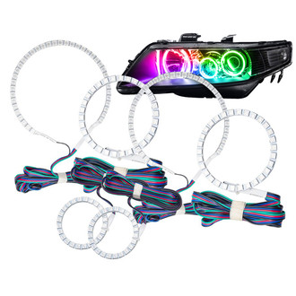Oracle Lighting® - SMD ColorSHIFT Triple Halo Kit for Headlights