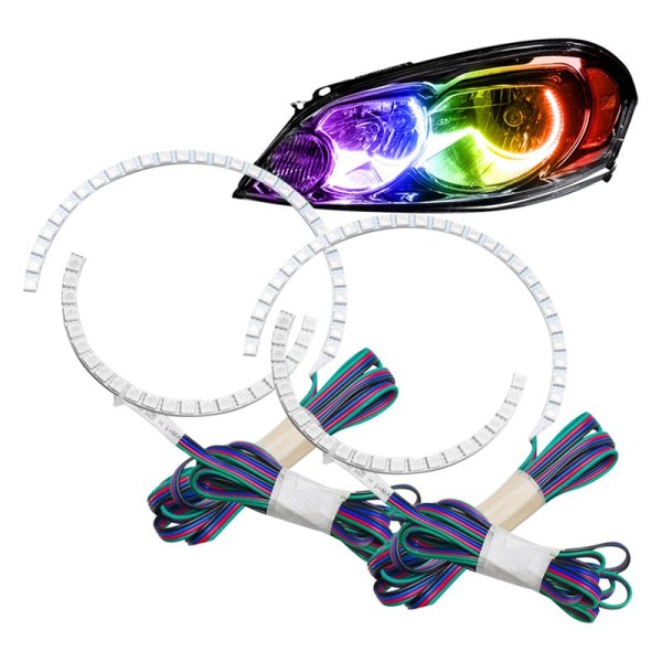 Oracle Lighting® - SMD ColorSHIFT BC1 Dual Halo kit for Headlights