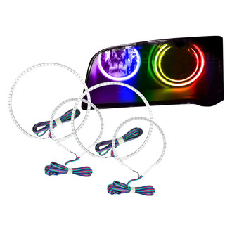 Oracle Lighting® - SMD ColorSHIFT 2.0 Dual Halo kit for Headlights