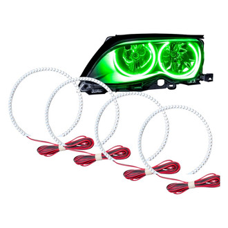 Oracle Lighting® - SMD Green Dual Halo kit for Headlights