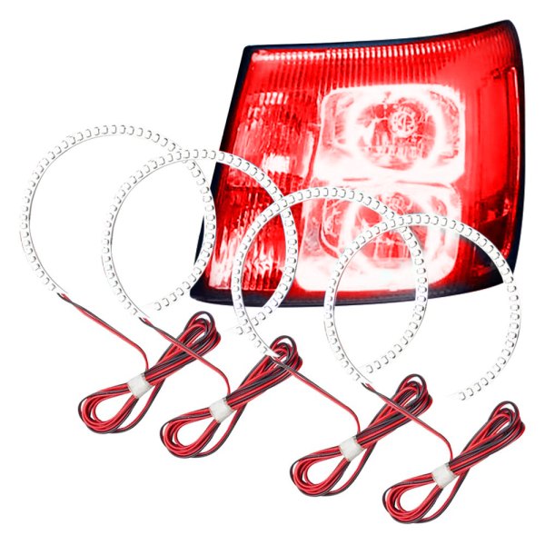 Oracle Lighting® - SMD Red Dual Halo kit for Headlights