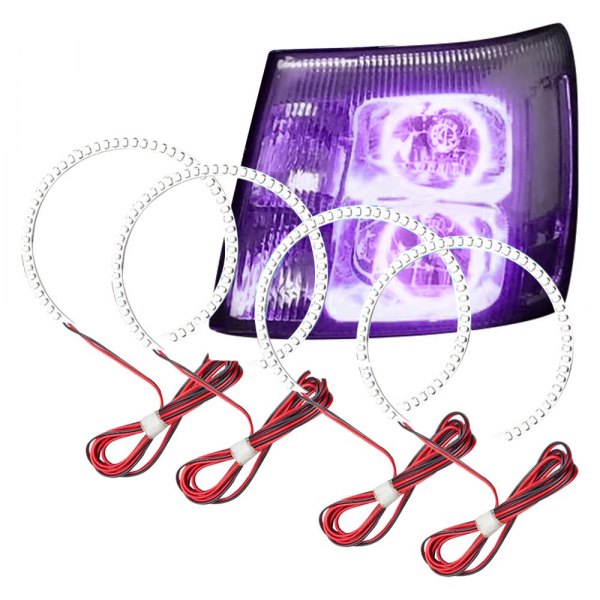 Oracle Lighting® - SMD UV/Purple Dual Halo kit for Headlights
