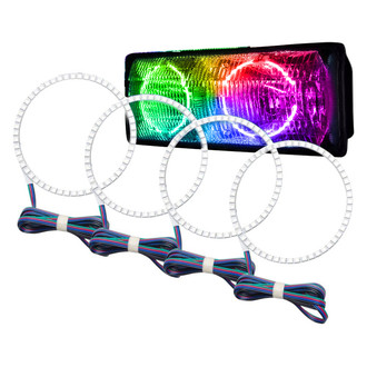 Oracle Lighting® - SMD ColorSHIFT 2.0 Dual Halo kit for Headlights