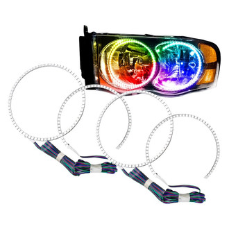 Oracle Lighting® - SMD ColorSHIFT Simple Dual Halo kit for Headlights