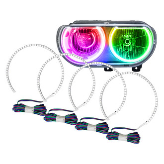 Oracle Lighting® - SMD ColorSHIFT Dual Halo kit for Headlights