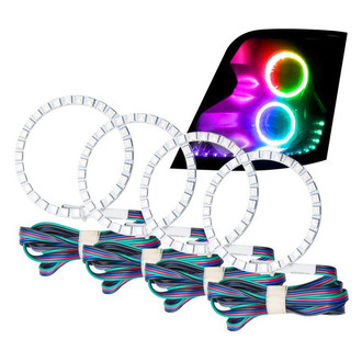 Oracle Lighting® - SMD ColorSHIFT Dual Halo kit for Headlights