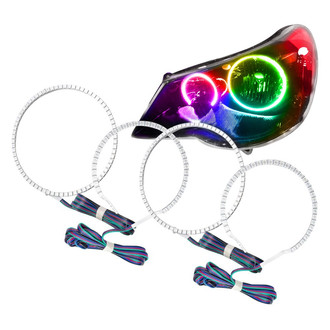 Oracle Lighting® - SMD ColorSHIFT BC1 Dual Halo kit for Headlights
