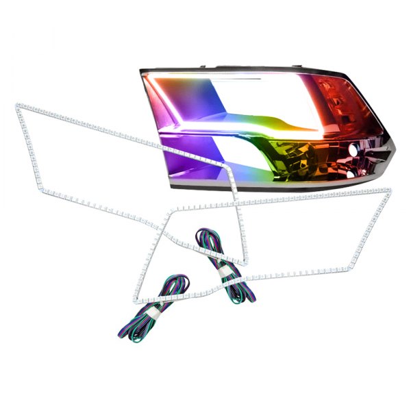 Oracle Lighting® - SMD ColorSHIFT Quad Halo Kit for Headlights