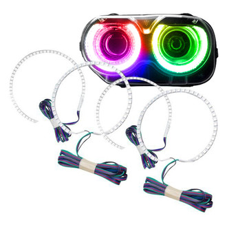 Oracle Lighting® - SMD ColorSHIFT Dual Halo kit for Headlights