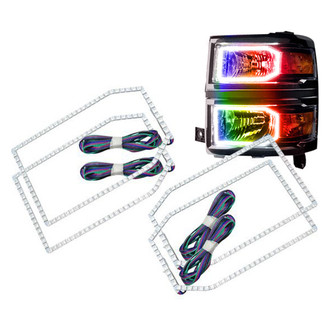 Oracle Lighting® - SMD ColorSHIFT Simple Dual Halo kit for Headlights