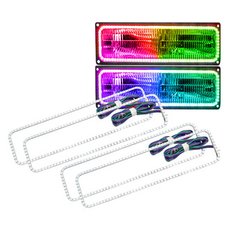 Oracle Lighting® - SMD ColorSHIFT Simple Dual Halo kit for Headlights