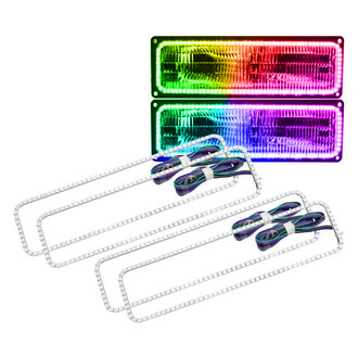 Oracle Lighting® - SMD ColorSHIFT Simple Dual Halo kit for Headlights