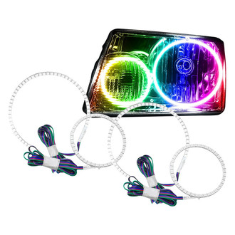 Oracle Lighting® - SMD ColorSHIFT Simple Dual Halo kit for Headlights