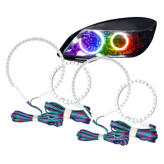 Oracle Lighting® - SMD ColorSHIFT Simple Dual Halo kit for Headlights