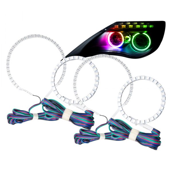 Oracle Lighting® - SMD ColorSHIFT Dual Halo kit for Headlights