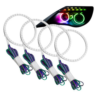 Oracle Lighting® - SMD ColorSHIFT BC1 Dual Halo kit for Headlights
