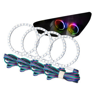 Oracle Lighting® - SMD ColorSHIFT Simple Dual Halo kit for Headlights