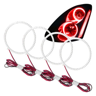 Oracle Lighting® - SMD Red Dual Halo kit for Headlights