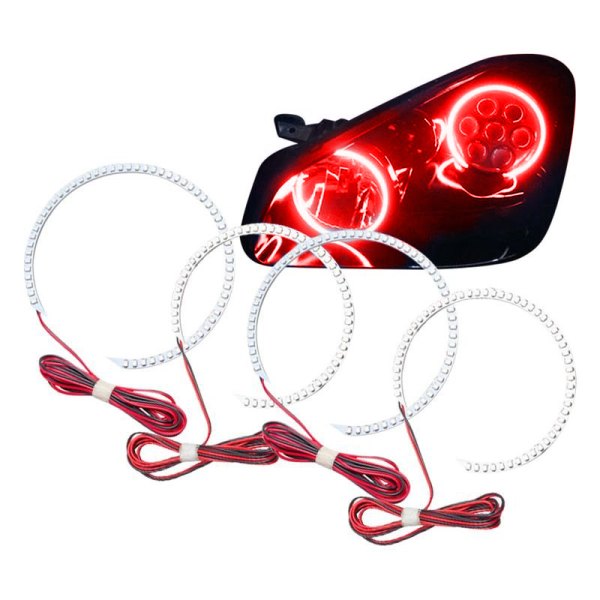 Oracle Lighting® - SMD Red Dual Halo kit for Headlights