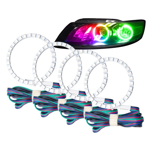 Oracle Lighting® - SMD ColorSHIFT 2.0 Dual Halo kit for Headlights