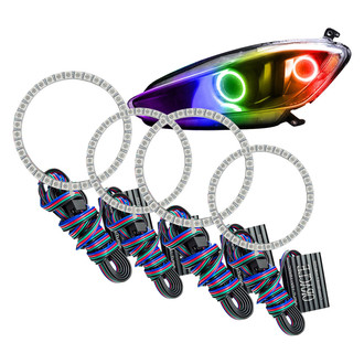 Oracle Lighting® - SMD ColorSHIFT BC1 Dual Halo kit for Headlights
