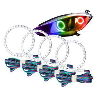 Oracle Lighting® - SMD ColorSHIFT Simple Dual Halo kit for Headlights